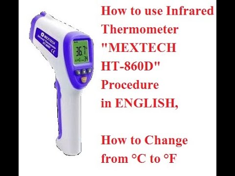 Mextech HT860D Infrared Thermometer