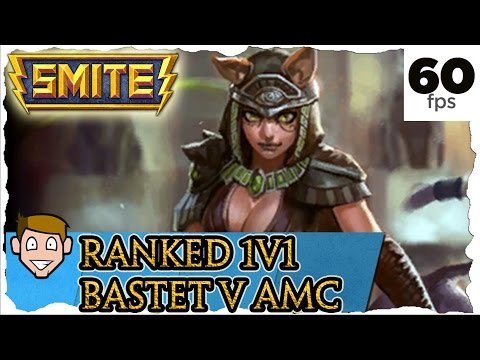 1v1 BASTET v AMC Smite Ranked Joust League Gameplay German / Deutsch 2016 | GOLD I #154