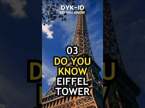 03 🗼🏰 Eiffel Tower Facts, Paris - France #shorts #facts #eiffeltower #france