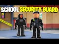 Trolling As The SCHOOL SECURITY GUARD In Roblox Fight In A School