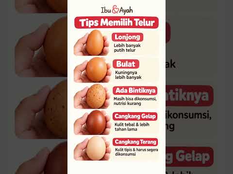Jangan Tertipu Warna dan Bentuk, Begini Cara Memilih Telur yang Tepat #ibudanayah