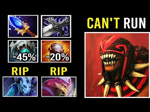 WTF Flash Speed Scepter Bloodseeker Counter Riki Pango -50% MS Can't Run Epic Gameplay 7.24 Dota 2