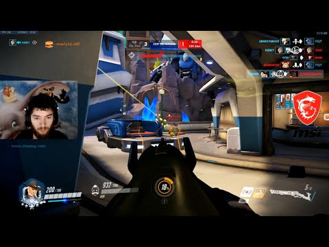 Overwatch Best DPS Pro Dafran Road To Rank 1 Spot - Sick Ashe Gameplay -
