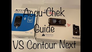 Medtronic's Minimed 770G's Accu chek Guide VS Contour Next Link