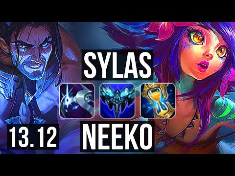 SYLAS vs NEEKO (MID) | 8/1/11, 68% winrate, Dominating | EUW Grandmaster | 13.12