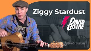 Ziggy Stardust by David Bowie | Guitar Lesson
