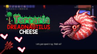 How To Cheese MASTER MODE Dreadnautilus In Terraria!!