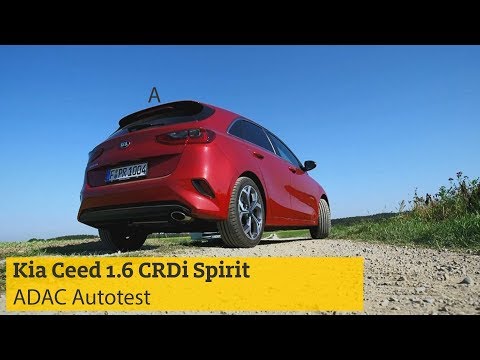 ADAC Autotest: Kia Ceed 1.6 CRDi Spirit I ADAC 2019