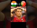 India VS Portugal 2030 | World Cup Final | #shorts #ytshorts #indiavsportugal #football