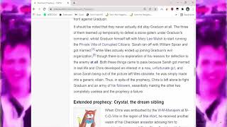Chris Chan and The Anchuent Prophecy   CWCki Discussions
