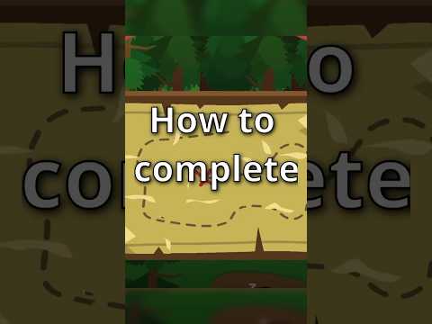How to Complete The Treasure Map in Sneaky Sasquatch! #sneakysasquatch #shorts