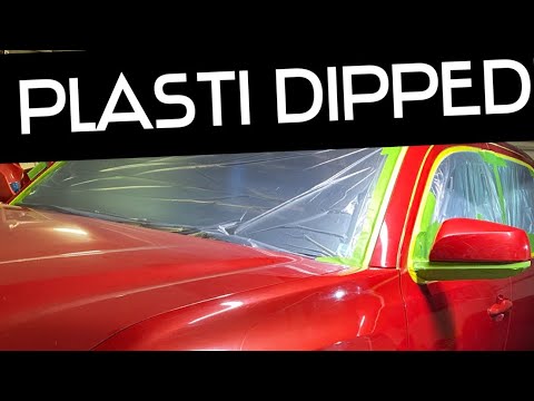 PLASTI DIPPED my ENTIRE 2018 Toyota Tacoma | DYC