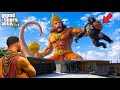 Franklin Shinchan Found Biggest Hanuman Statue Temple In GTA 5 Dhanu Dino
