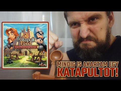 Társasjáték | Catapult Feud - Mindig is akartam egy KATAPULTOT! - Game-Obscura