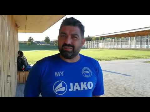 Trainer Metin Yildiz (FSV Friedrichsdorf) zum 2:2 gegen die Usinger TSG
