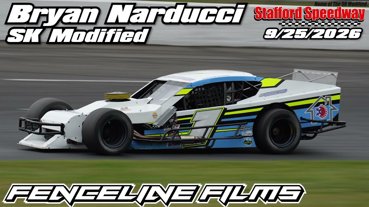 Bryan Narducci SK Modified Stafford Speedway 9/25/2026