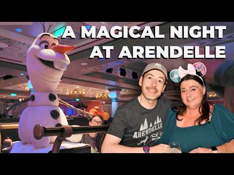 Thumbnail for ✨ A Magical Night at Arendelle – Disney Wish Cruise Dining Vlog!