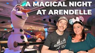 ✨ A Magical Night at Arendelle – Disney Wish Cruise Dining Vlog!