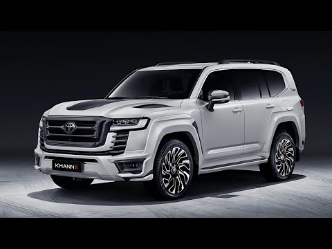 New Toyota Land Cruiser 300 with Khann Widebody kit