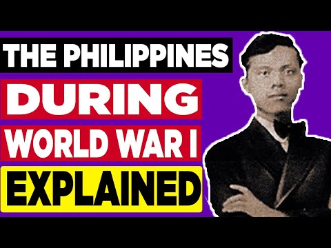What Did The Philippines Do During World War 1?