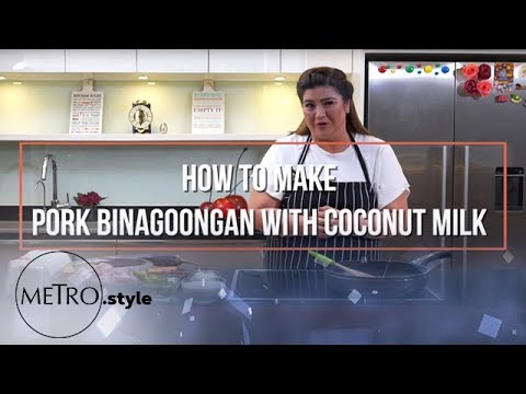 Celebrity Kitchen with Nadia Montenegro And Her Special Pork Binagoongan Recipe