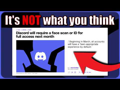 Let's Talk About Discord's NEW Age/ID Verification...