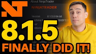 NinjaTrader 8.1.5 Is Here—And Its New Feature Will Blow Your Mind!