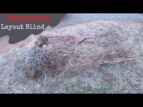 Homemade Layout Blind (Dirt Cheap)