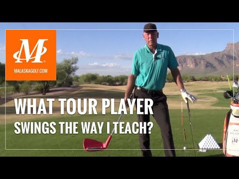 Malaska Golf // What Pro Swings The Way You Teach? - Easy Golf Swing Tips