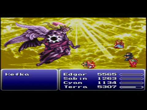 Final Fantasy VI (PSX) Final Boss HD 1080p