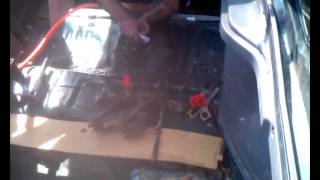 ford probe fuel pump exposed through floor board