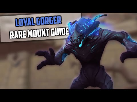 Loyal Gorger Rare Mount Guide - Shadowlands WoW - Impressionable Gorger Spawn