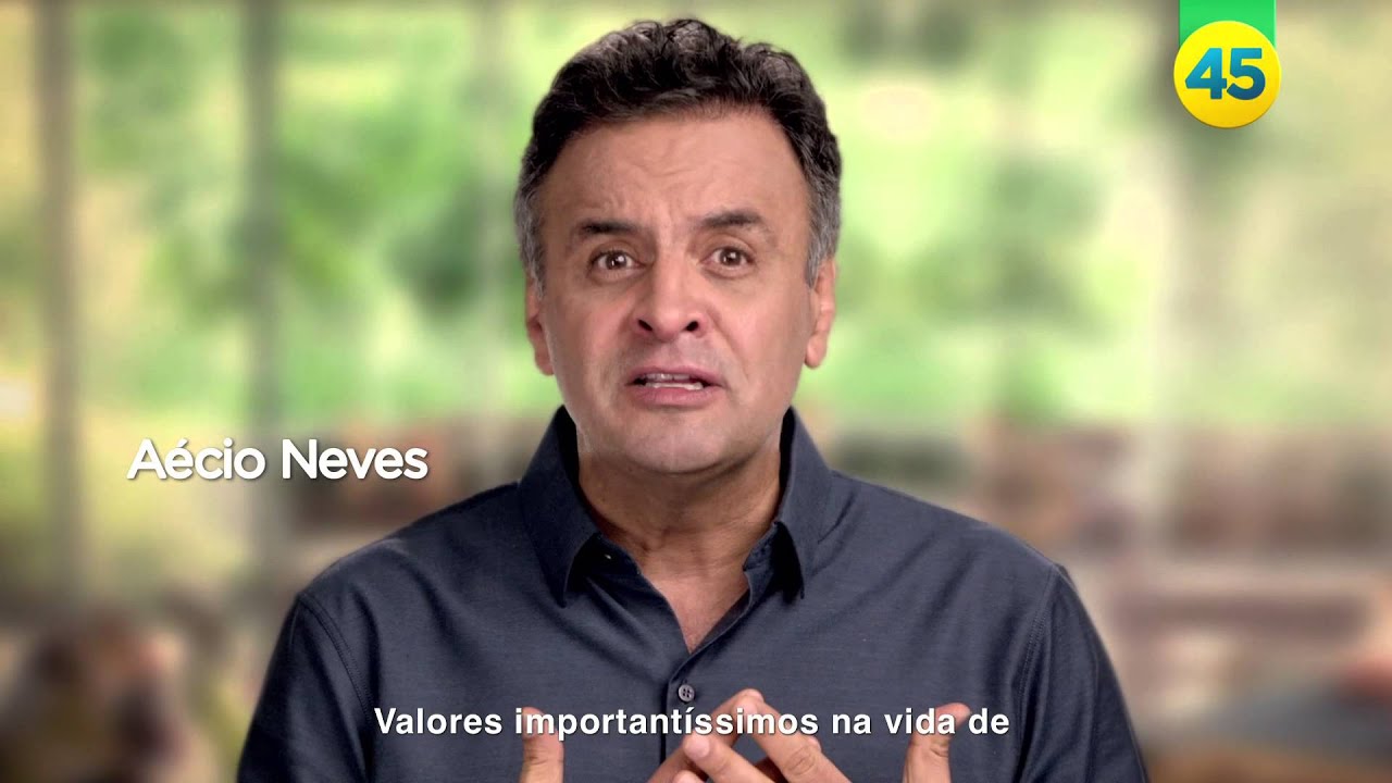 Veja o último programa eleitoral de Aécio Neves antes da eleição (24/10/2014)