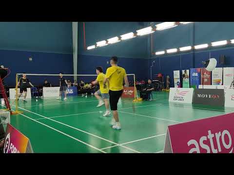 Badminton SF Men's Double Astro Cup 2023 - Jie Elson / Ng Eng Kian Vs