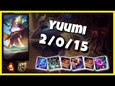 Yuumi vs Seraphine NA Challenger SUPPORT (2/0/15) - v11.3