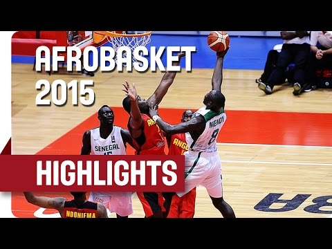 Senegal v Angola - Game Highlights - Group B - AfroBasket 2015