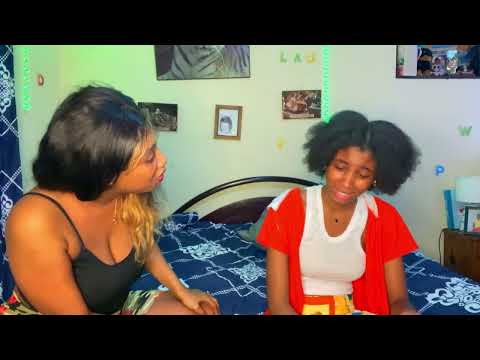 Princess di manmi Laura lap kite lekol la li  kriye anpil 😭paske timoun yo ap relel pye long