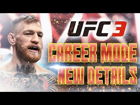 UFC 3 GOAT CAREER MODE NEW DETAILS! Part 1