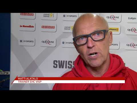 23.09.2017: EHC Visp - EHC Olten - Interview Matti Alatalo