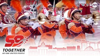 Marching Band & Combined Choir medley performance | National Day Parade 2024