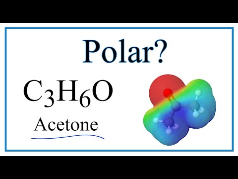 Is C3H6O (Acetone) Polar or Non-Polar?