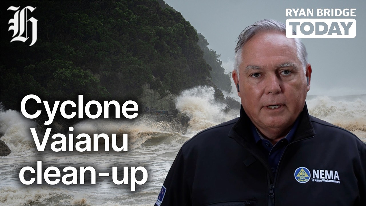 Storm fizzer: Did cafes in Auckland need to close for Cyclone Vaianu? | Ryan Bridge TODAY