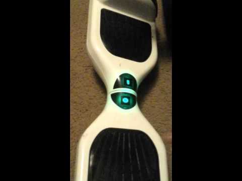 First ostrach to ride a hover board