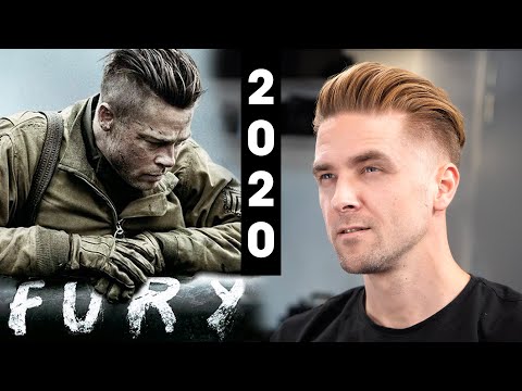 Brad Pitt Fury Undercut - Men's Hair - Slikhaar TV