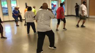 "Just Leave" by Stuff Hardin with  Line Dance called the Kakilak Shuffle