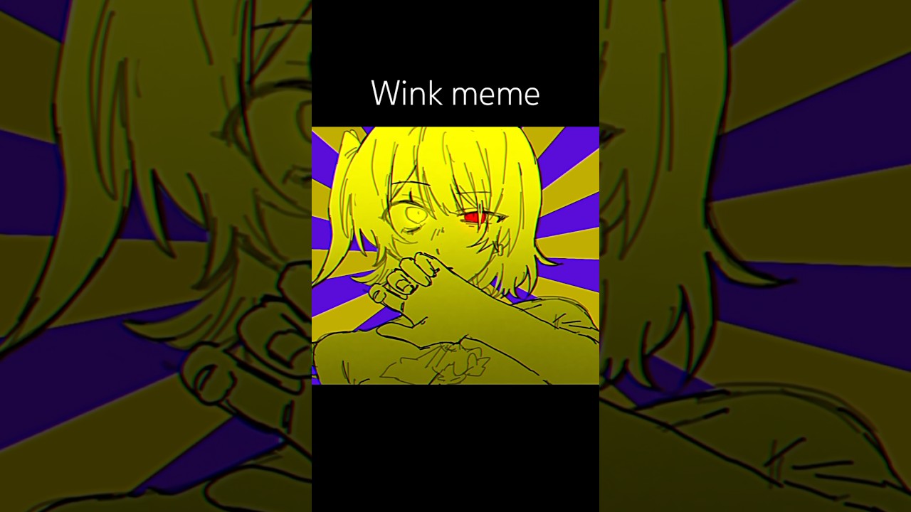 【リクエスト】Wink／meme【OC】 #oc #animation #shorts