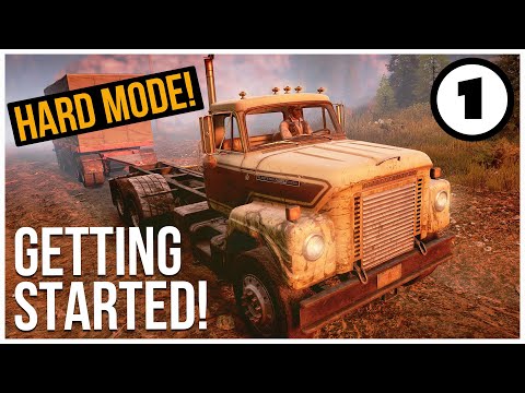 Snowrunner Hard Mode - Getting Started - Episode 1 - Fixing the Fleetstar