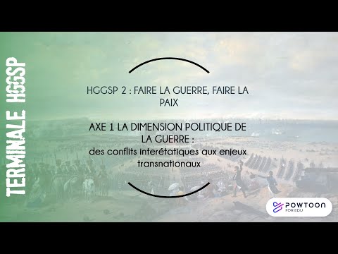 HGGSP TERMINAL: The political dimension of war