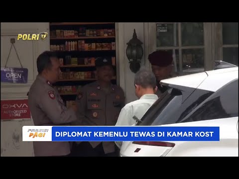 POLRES METRO JAKPUS SELIDIKI TEWASNYA DIPLOMAT KEMENLU DENGAN WAJAH DILILIT LAKBAN