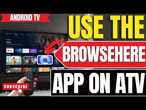 Android TV : How To Browse With BrowseHere Browser | Use BrowseHere on Android TV